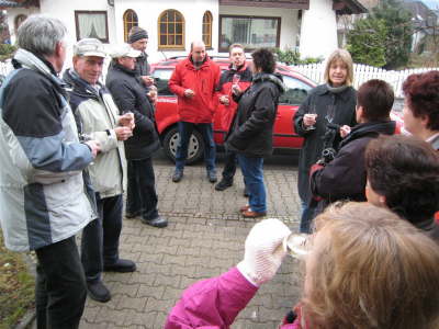 Fahrradverein RV Adler Kuppingen, Neujahreswanderung 2009